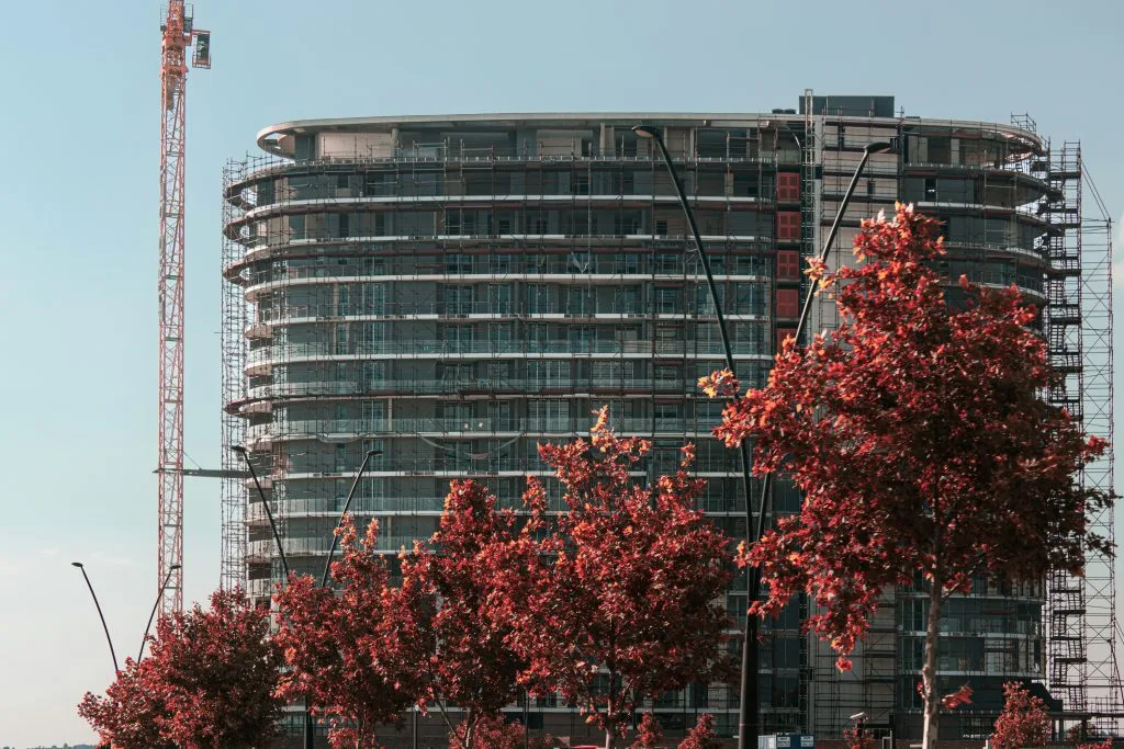 Blocks of flats often need sprinklers.